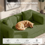 Convertible Floor Sofa Bed | 59’’ Folding Futon Sofa - Image 3