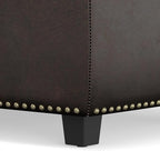 SIMPLIHOME Hamilton Storage Ottoman - Image 9