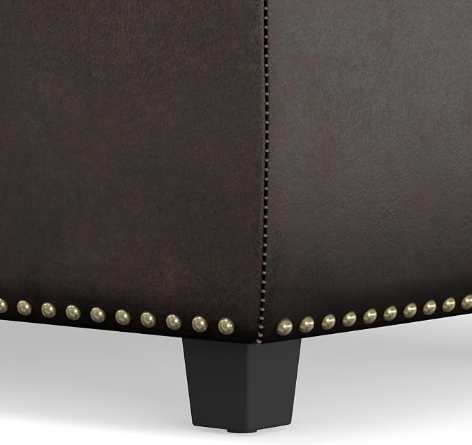 SIMPLIHOME Hamilton Storage Ottoman - Image 9