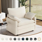 Vesgantti 40" Single Seat Sofa, Comfy Cloud Couch Deep Seat Upholstered Couch - Image 8