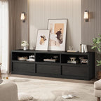 GarveeHome 70 in TV Stand for TVs up to 85 in, Mid Century Modern Entertainment - Image 3