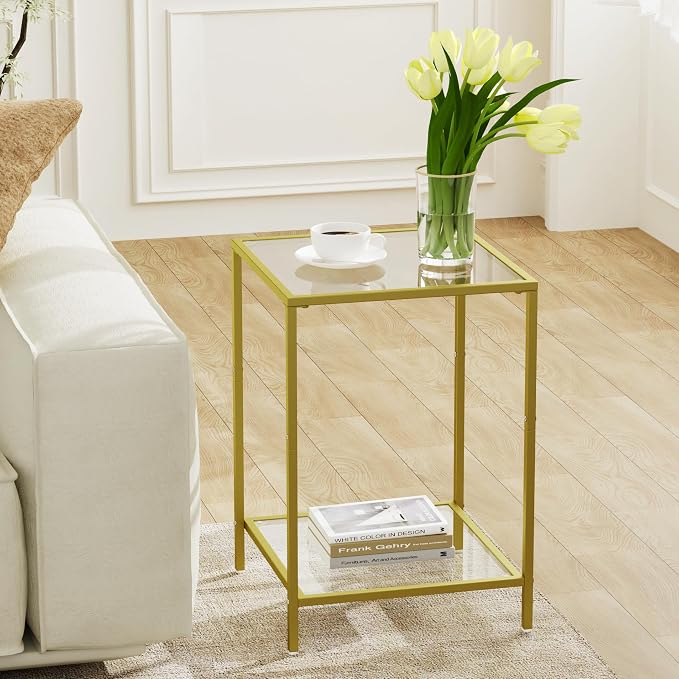 HOMSHO Side Tables Set of 2, End Table - Image 2