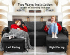DURASPACE Sofa Bed Sleeper Pull Out 2 in 1 Sectional Sleeper Sofa Couches - Image 6