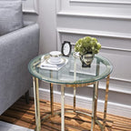 17" Round Tempered Glass Table Top - Image 6