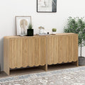 ORRD Sideboard Buffet Cabinet Set of 2, Accent Storage Cabinet by ORRD