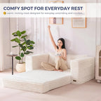 MAXYOYO Convertible Sofa Bed, 2 in 1 Folding Couch Bed - Image 5