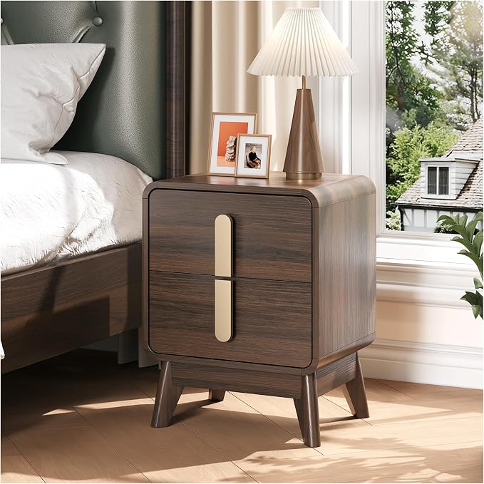 JOINICE, Nightstands Set of 2, Mid Century Modern Nightstand - Image 3