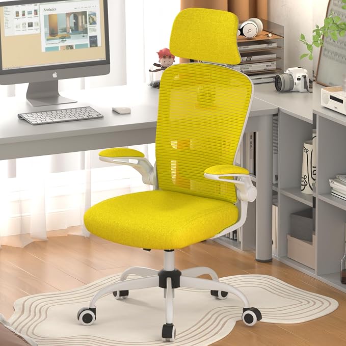 Mimoglad Office Chair, High Back Ergonomic Desk Chair by Mimoglad