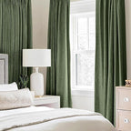 MIULEE 100% Blackout Linen Curtains - Image 2