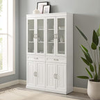 Crosley Furniture Stanton 2-Piece Glass Door Kitchen Storage Pantry Cabinet - Image 2