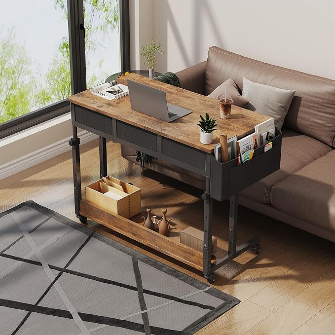 WINAZ Rolling Standing Desk Adjustable Height - Image 4