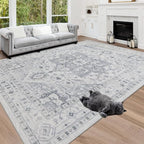 Washable Rugs 8x10 Area Rugs for Living Room, Dining Room, Playroom | Ultra - Image 9