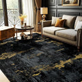 RELEANY Washable 5'x7' Abstract Area Rug by RELEANY