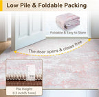 RELEANY Washable 9'x12' Abstract Area Rug - Image 8
