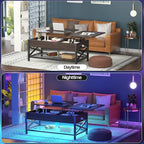 Aheaplus Coffee Table, Lift Top Coffee Table - Image 6