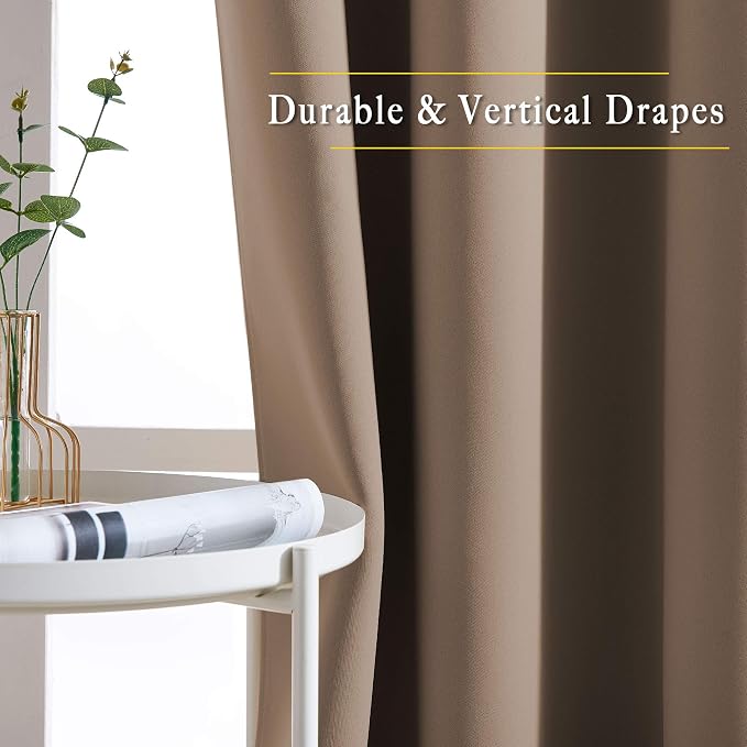 NICETOWN Room Darkening Curtain Panels - Image 5