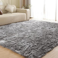 ORINOVA Shag Washable Area Rugs 8x10 Grey Fluffy Rug by ORINOVA
