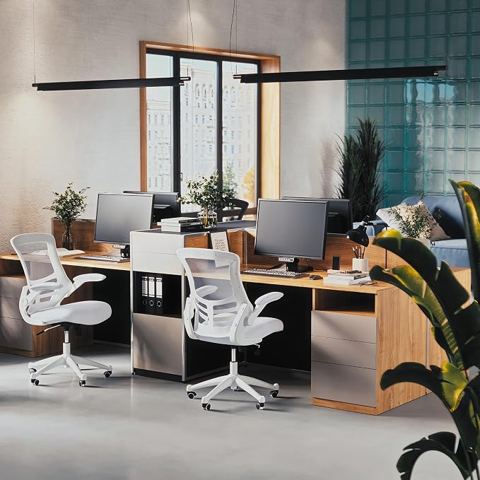 Flash Furniture Kelista Mid-Back Swivel Office Chair - Image 6