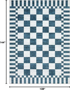 GarveeHome 9x12 Area Rugs for Living Room Washable Checkered Rug Bedroom | - Image 2