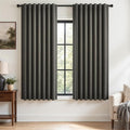 Topfinel 78 Inch Long Black Out Living Room Modern Curtains 2 Panels Set Room by Topfinel