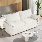 Vesgantti 74" Loveseat Sofa for Living Room, Comfy Cloud Couch Deep Seat by Vesgantti