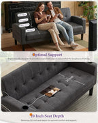 TYBOATLE Sofa Couch, Living Room Furniture Sectional Sofa Sets of 3 Pcs - Image 6