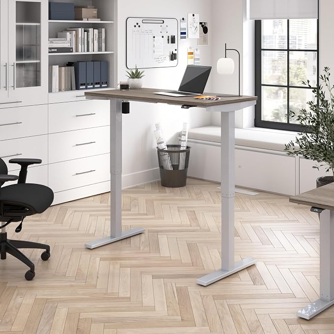 Bush Business Furniture 48-inch Electric Height Adjustable Standing Desk - Image 2