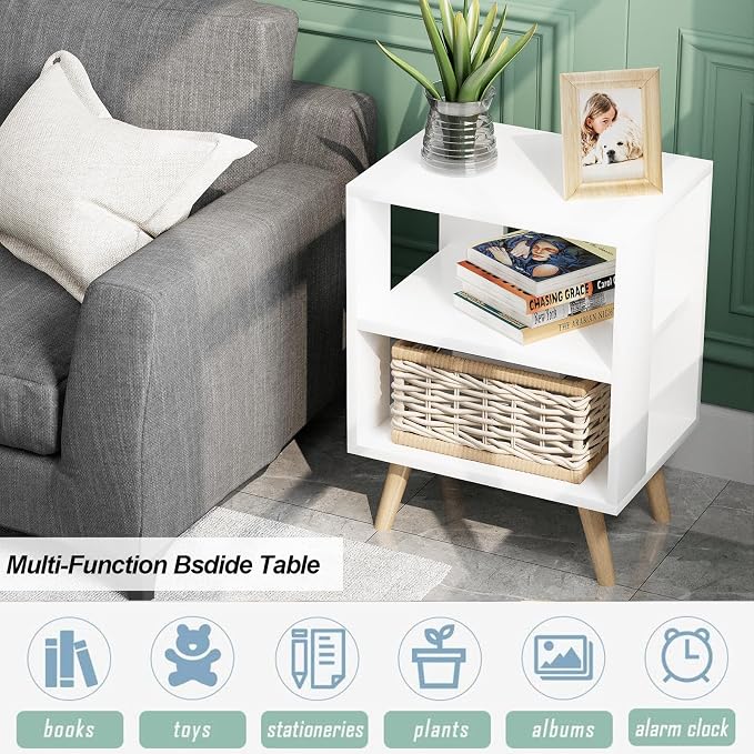 Aenuert Night Stand, Modern End Table - Image 7