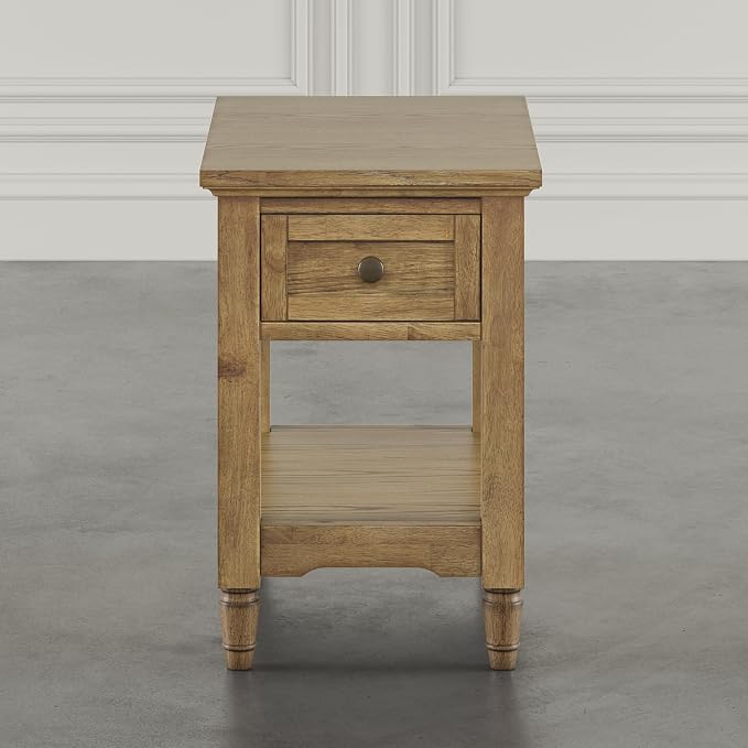 Brentwood Modern Transitional Chairside End Table - Image 4