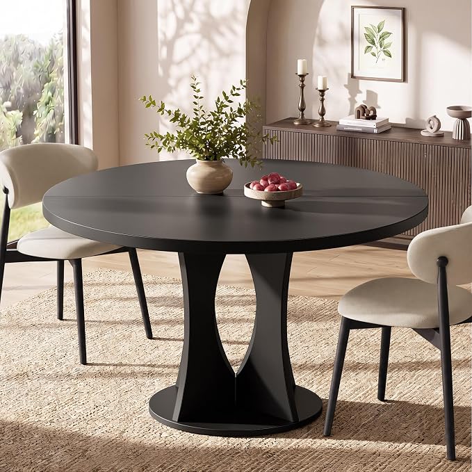 Einhomn 47.2-inch Round Dining Table, Kitchen Table by Einhomn