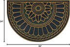 Mohawk Home Swirl Style Casual Ornamental Denim Blue 2' X 3' All Weather - Image 3