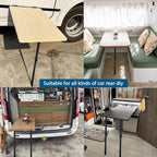 Benbuoo Foldable Aluminum Alloy Table Legs, 22-34" Adjustable Height, DIY - Image 3