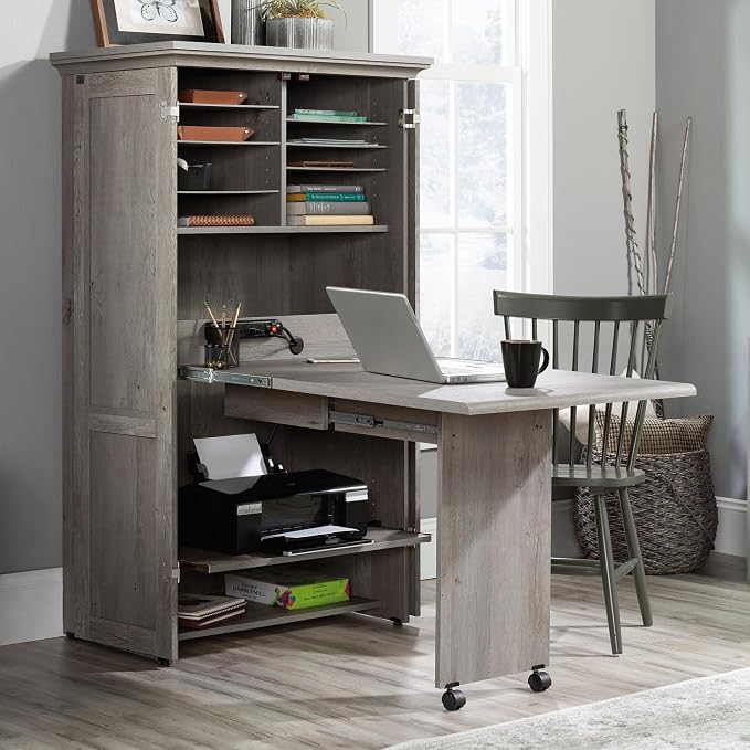 Sauder Miscellaneous Storage Craft & Sewing Armoire, L: 35.112" x W: 21.81" x - Image 7