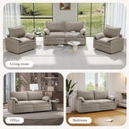 Vesgantti 74" Loveseat Sofa for Living Room, Comfy Cloud Couch Deep Seat - Image 6