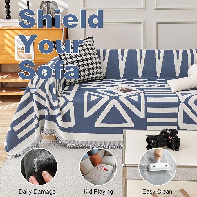 VClife Boho Couch Cover, Pet Furniture Protector - Image 5