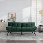 GDFStudio Hayezc Loveseat Sofa, Convertible Sofa Bed, 2-in-1 Folding Modern by GDFStudio