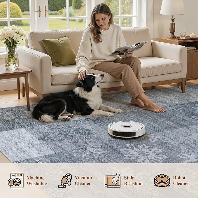 UERMEI 10x12 Area Rug for Living Room - Image 4
