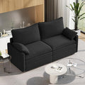 Vesgantti 74" Loveseat Sofa for Living Room, Comfy Cloud Couch Deep Seat by Vesgantti