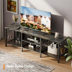 Furologee TV Stand for TVs up to 65 Inch, Entertainment Center - Image 3