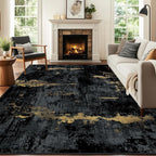 RELEANY Washable 6'x8' Abstract Area Rug - Image 3