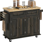 HOMCOM Kitchen Island Cart by HOMCOM