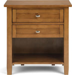 SIMPLIHOME Warm Shaker Bedside Table - Image 6