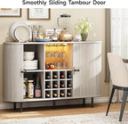 ONBRILL 55" Wine Bar Cabinet - Image 8