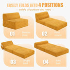 Kasunpul Folding Sofa Bed with Pillow, Memory Foam Fold Out Chair Bed, - Image 5