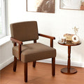 FAGAGA Corduroy Accent Chair, Mid Century Modern Armchairs by FAGAGA