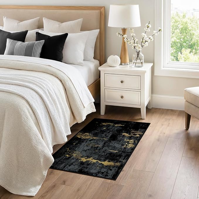 RELEANY Washable 3'x4' Abstract Area Rug - Image 2