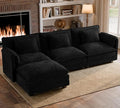 ELUCHANG Oversized 113" Modular Sectional Sofa, Comfy Cloud Couch, L Shaped by ELUCHANG