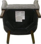 HomePop Modern Barrel Accent Chair - Image 9