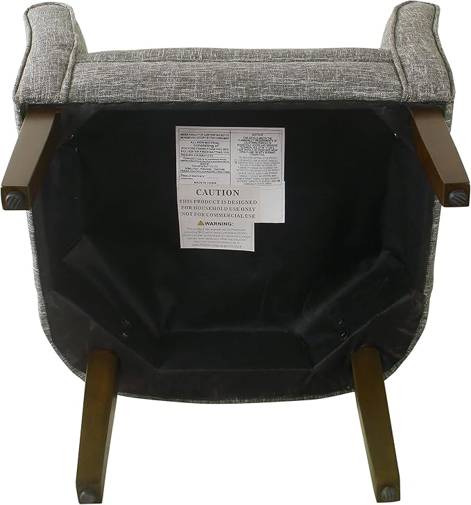 HomePop Modern Barrel Accent Chair - Image 9