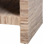 Bali & pari Callan Bohemian Woven Natural Grasscloth 1-Drawer Nightstand - Image 9